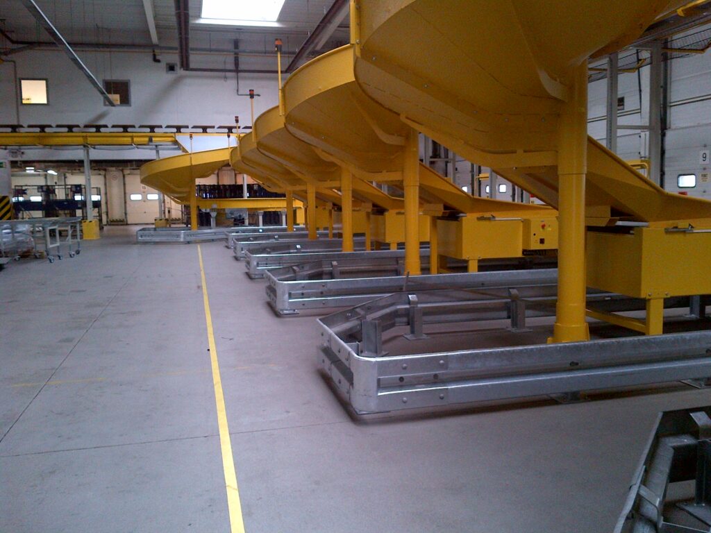 Bariery stalowe przemysłowe BD03 o niskiej konstrukcji