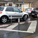 Ochrona parkingu w centrach handlowych za pomocą gumy